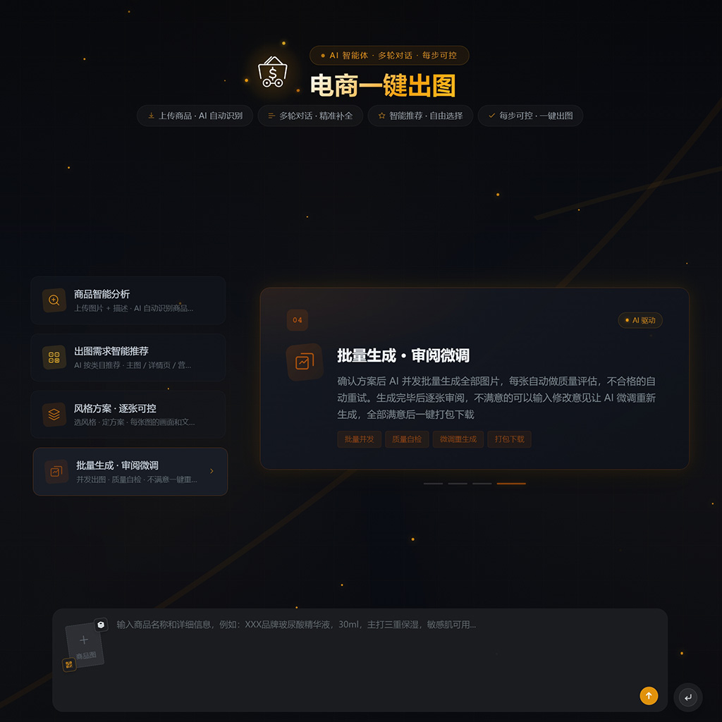 菁选灵创电商生图与包装实战成果